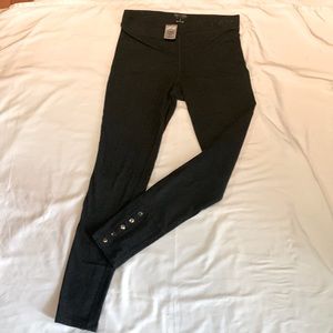 Calvin Klein performance leggings, gray, size SMALL